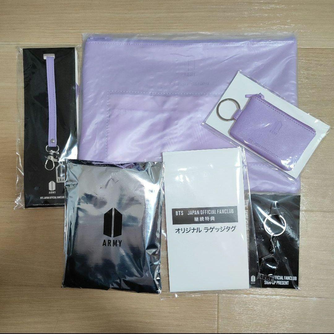 BTS FC入会・継続特典グッズ他公式グッズ　おまけ付き BTS ARMY JAPAN OFFICIAL FANCLUB 入会＆継続特典 - メルカリ