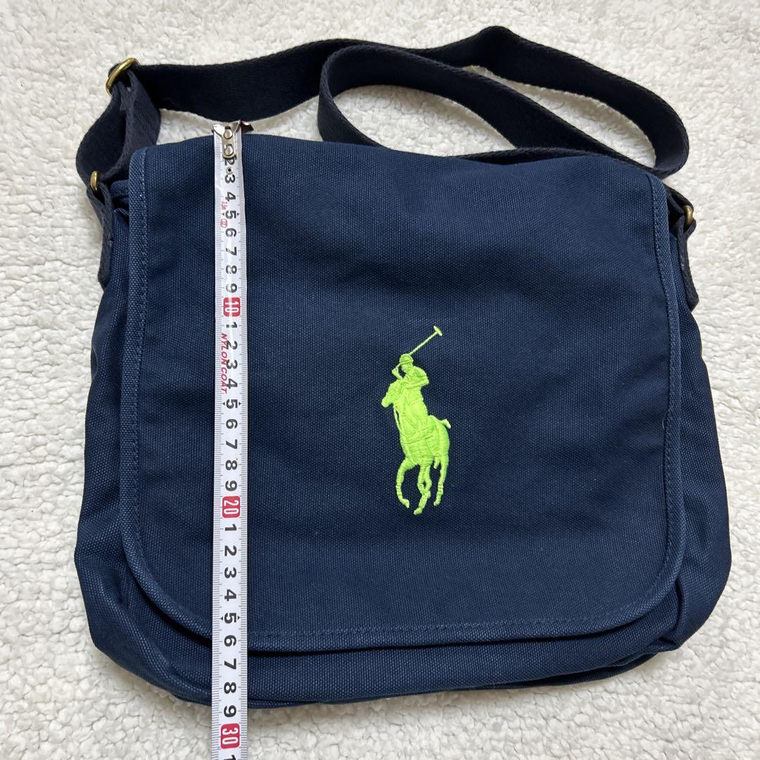Polo Ralph Lauren キャンバスショルダーバッグ　サコッシュ