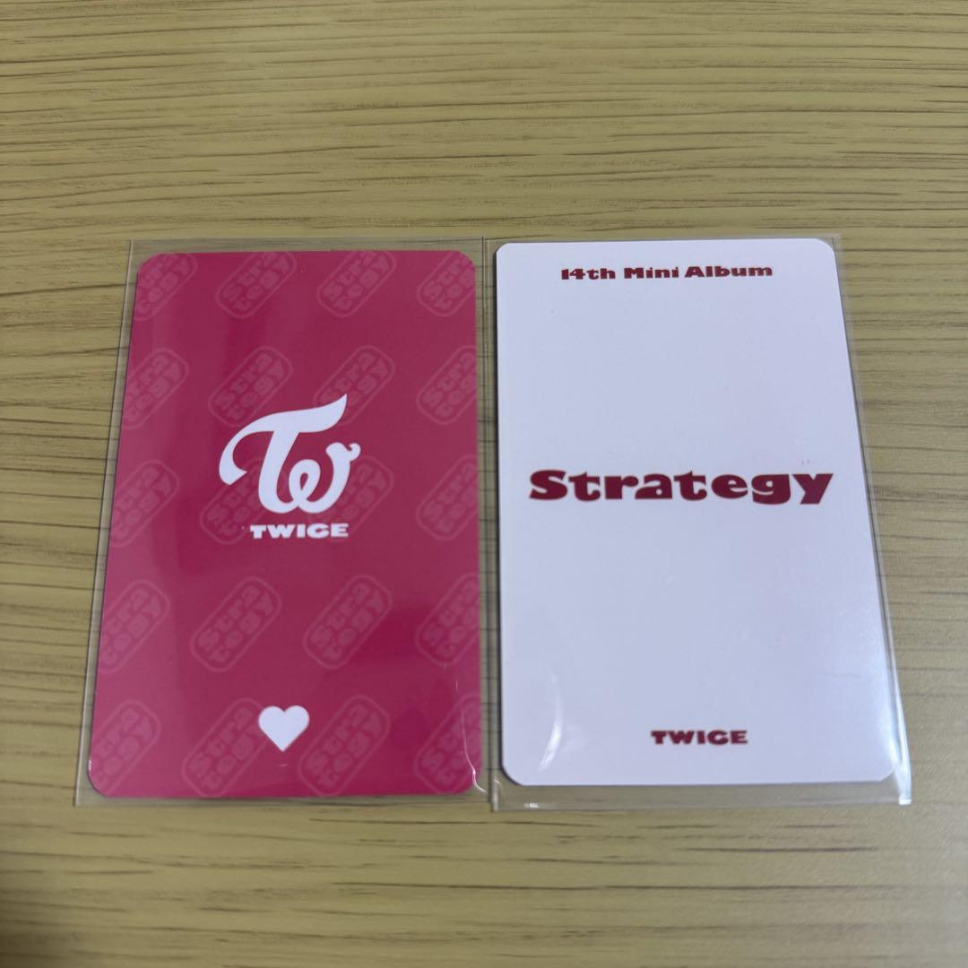 TWICE ミナ strategy ラキドロ トレカ セット