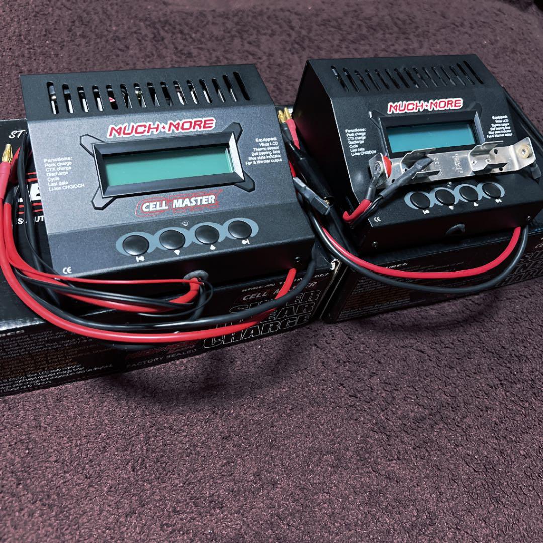 Muchmore CELL MASTER マッチモア セルマスター 充電器 2台 Muchmore CELL MASTER マッチモア セルマスター 充電器 2台