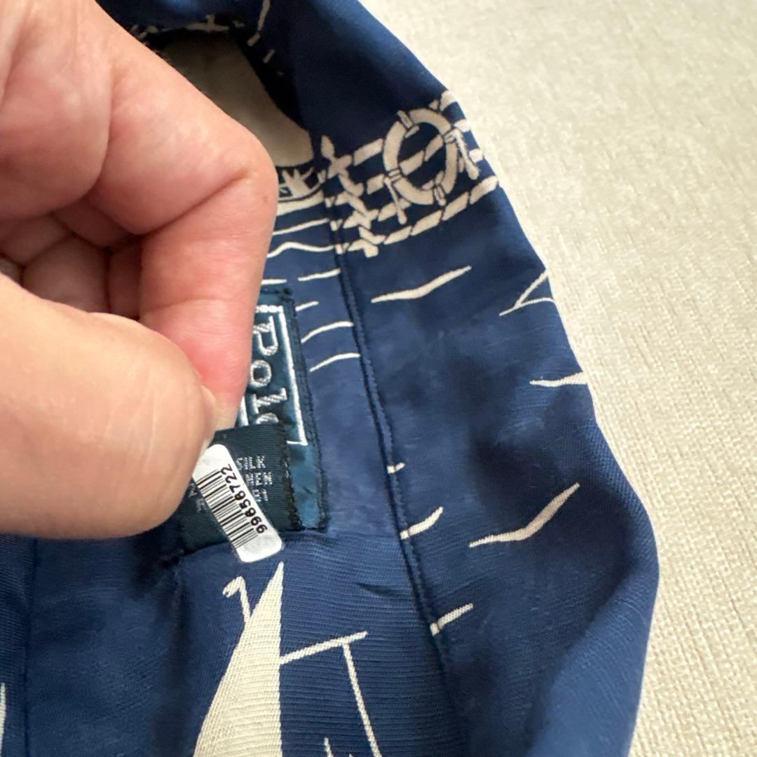 ほぼ新品 Polo by Ralph Lauren アロハ 開襟 半袖シャツ