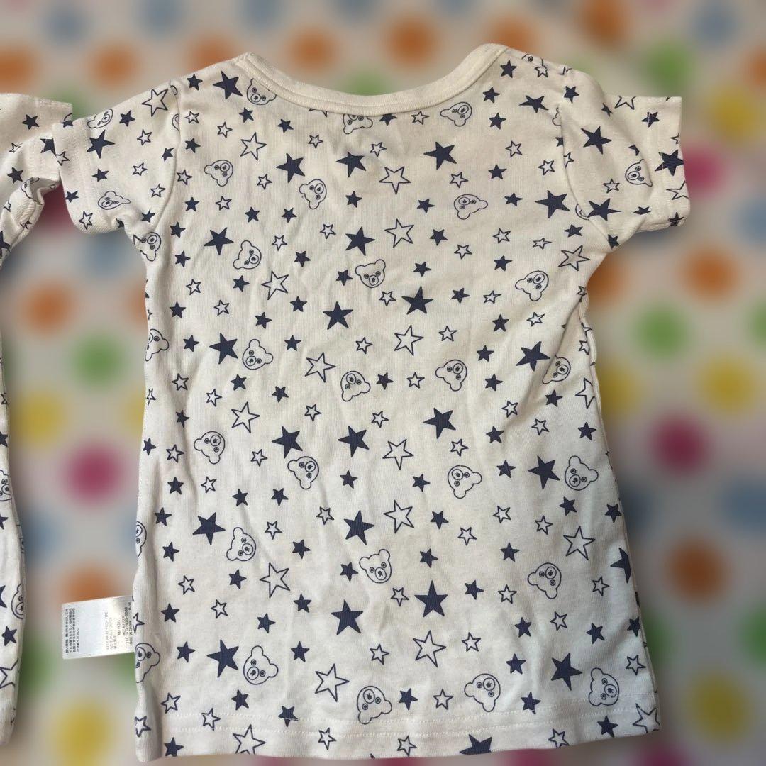 ミキハウス ダブルビー 半袖 肌着 90cm ミキハウス ダブルビー 半袖 肌着 90cm