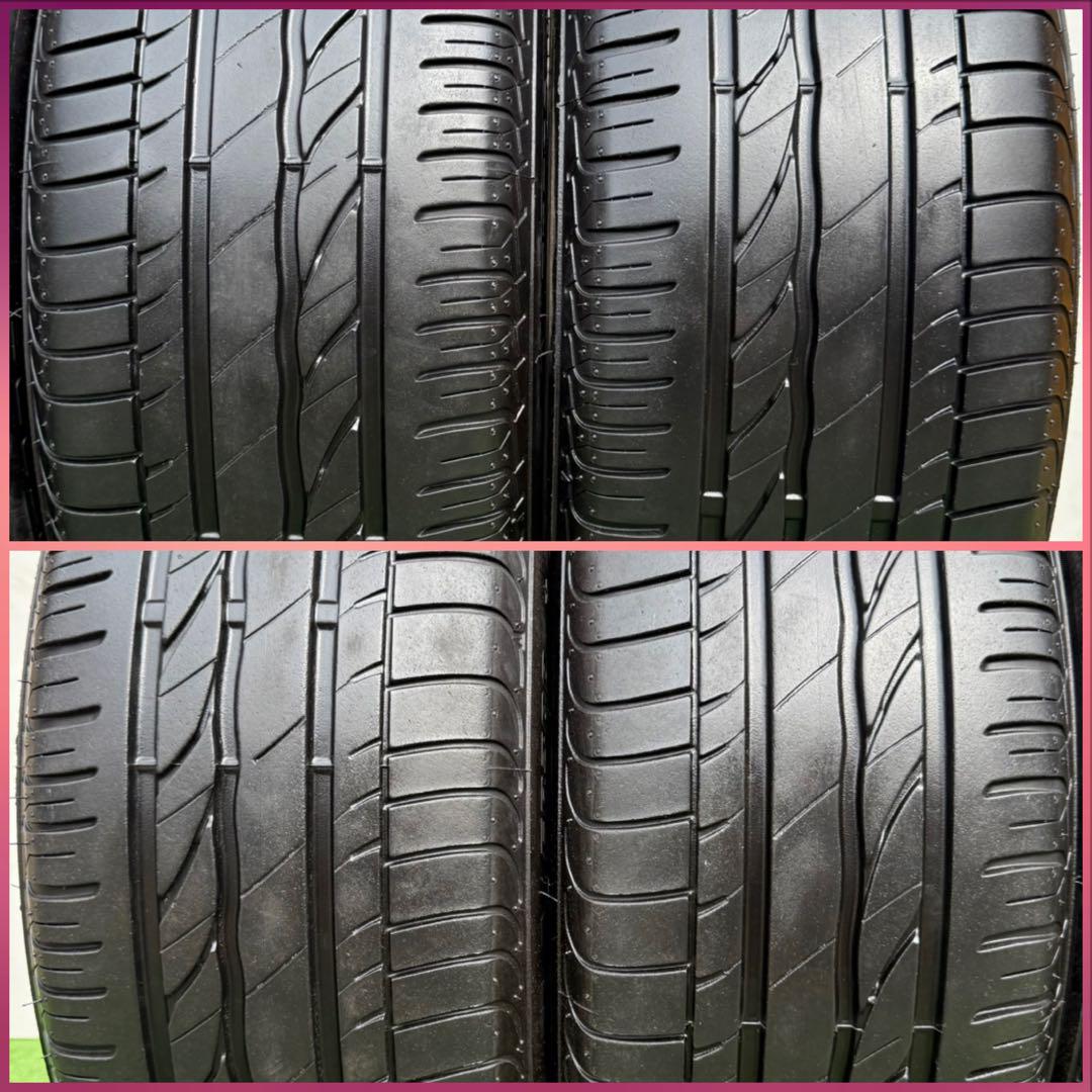ブリヂストン turanza ラン フラット．205/55R16．23年製4本