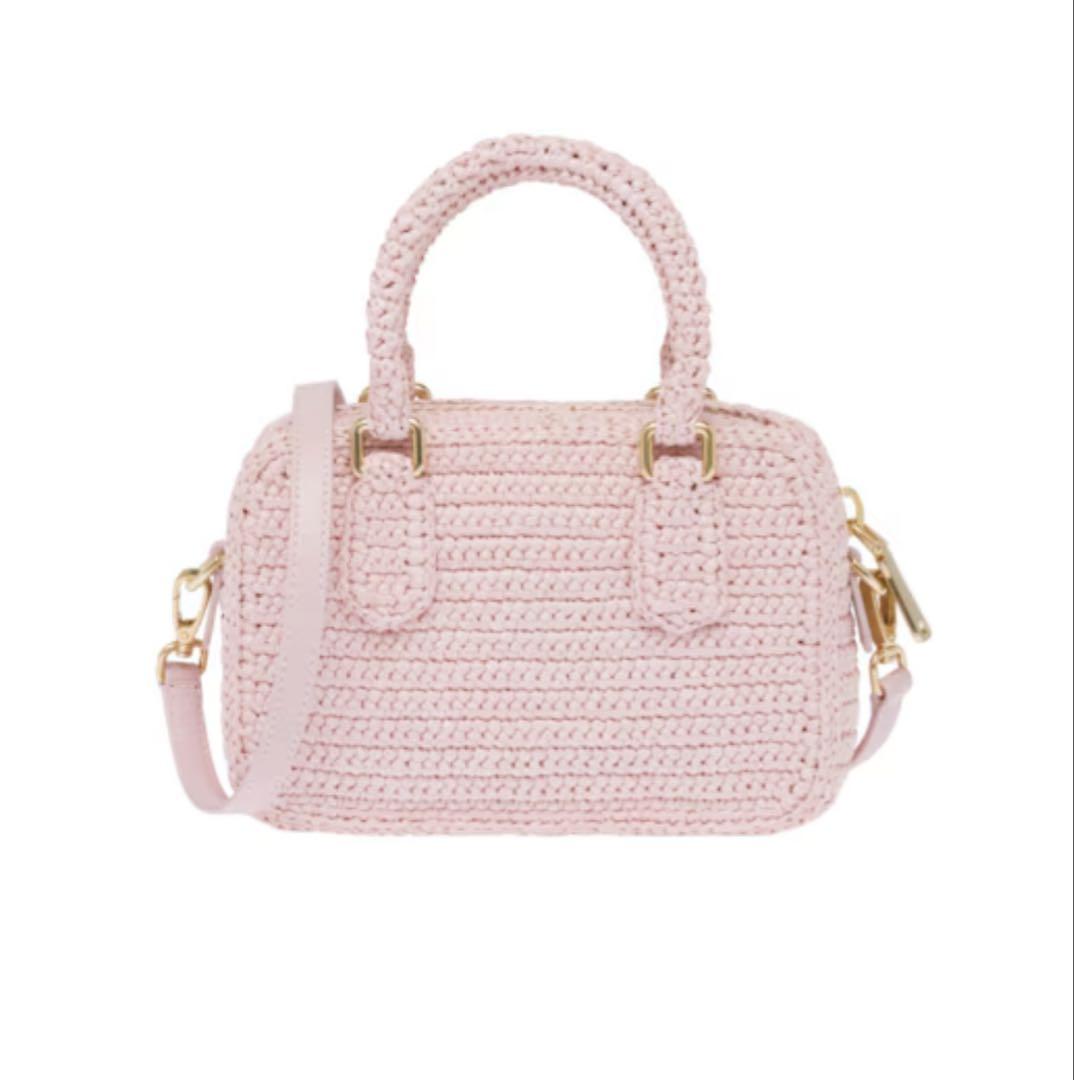 【新品】 miumiu アルカディ クロシェ バッグ