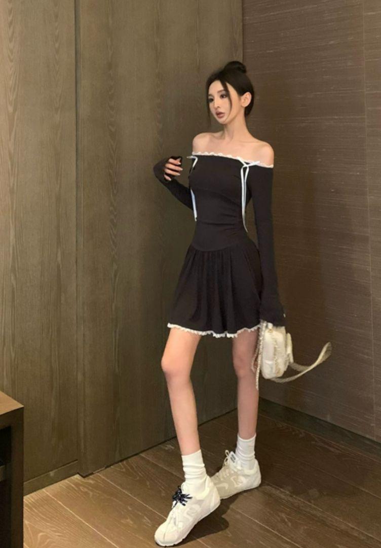 オフショル タイト