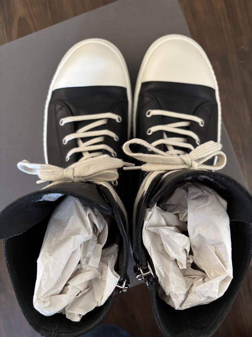Rick Owens リックオウエンス レザー ハイカット RAMONES