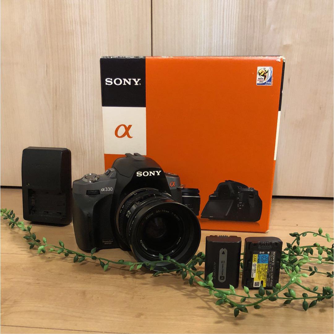 価格変更 sony α330 デジタル一眼レフ デジイチ