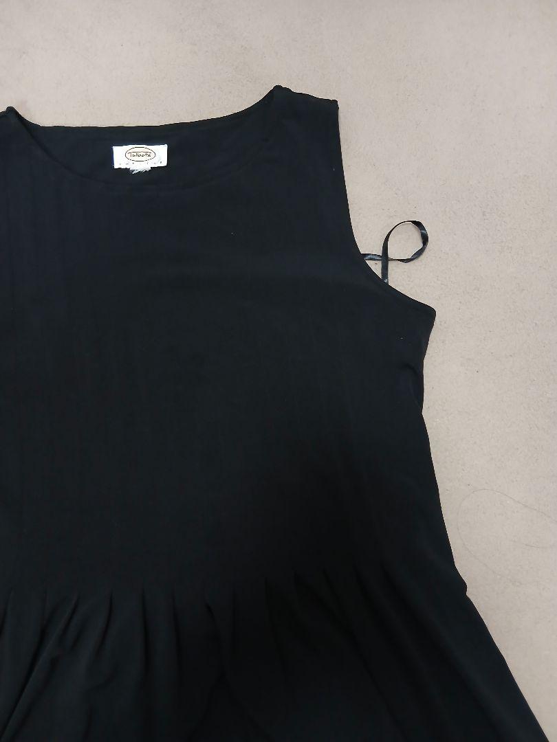 Talbots ブラック ノースリーブワンピース Petites