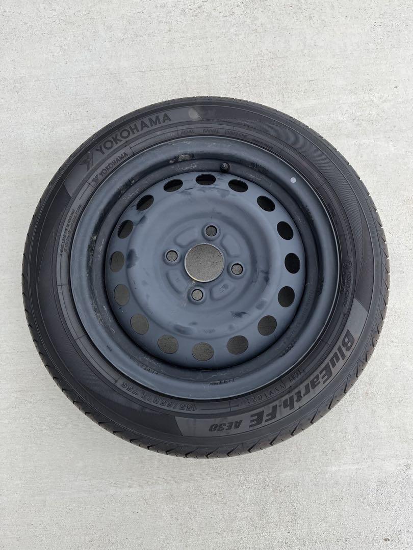 ②新車装着タイヤ 155/65R14 75S 1本 ekクロスEV