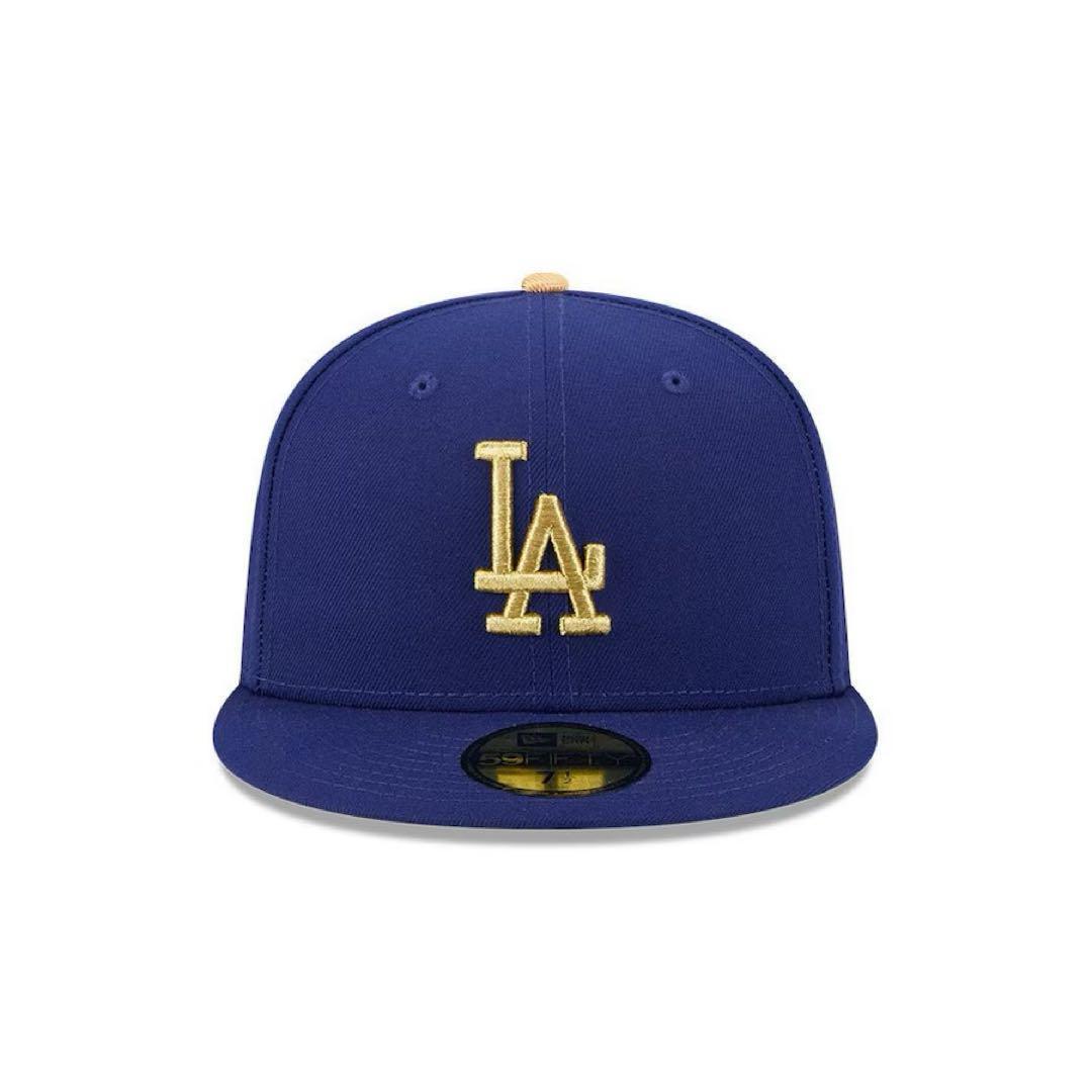MLB ドジャース　59FIFTY 2025 ゴールドコレクション 7 1/2