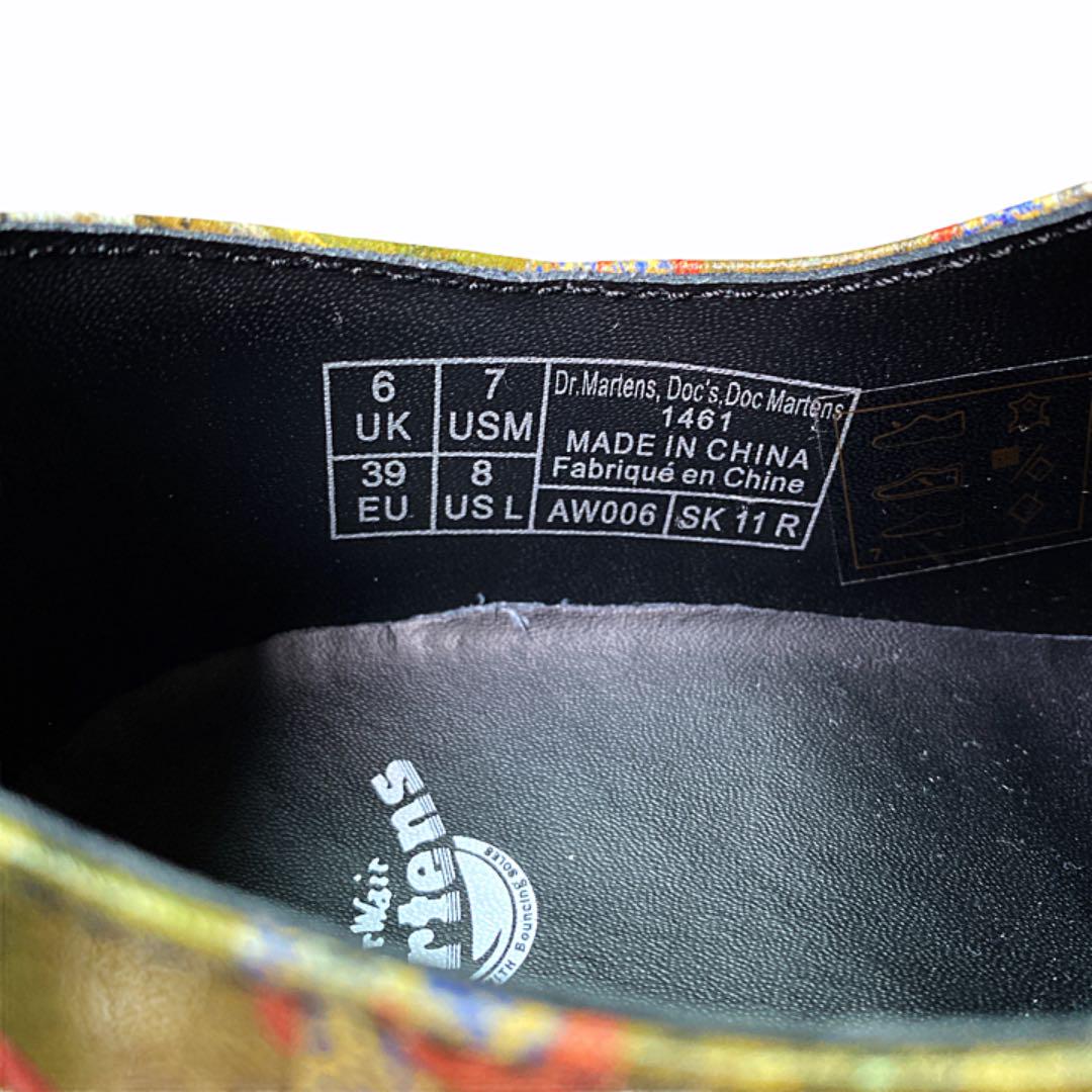 HOT在庫 美品 ドクターマーチンDr.Martens 聖ゲオルギウスと竜 3ホール レア kIyGV-m46994303794 国産超歓迎