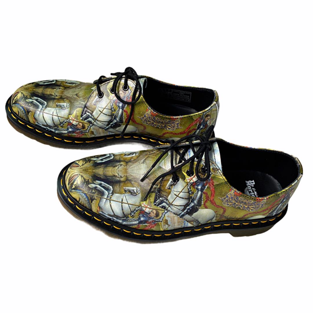 HOT在庫 美品 ドクターマーチンDr.Martens 聖ゲオルギウスと竜 3ホール レア kIyGV-m46994303794 国産超歓迎