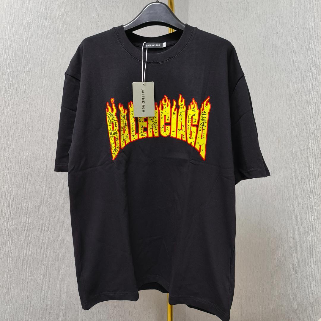 激安アウトレット通販 レディース ✨【美品】BALENCIAGA ブラック Tシャツ Lサイズ - メルカリ トップス