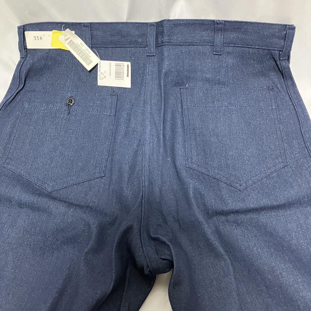 米軍 USN セーラーデニムパンツ dead stock ゴールデンサイズ 官