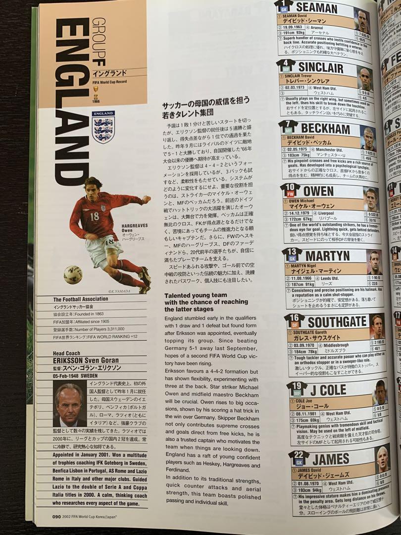 レア商品・2冊セット韓国語版と日本語版・2002WC公式プログラム