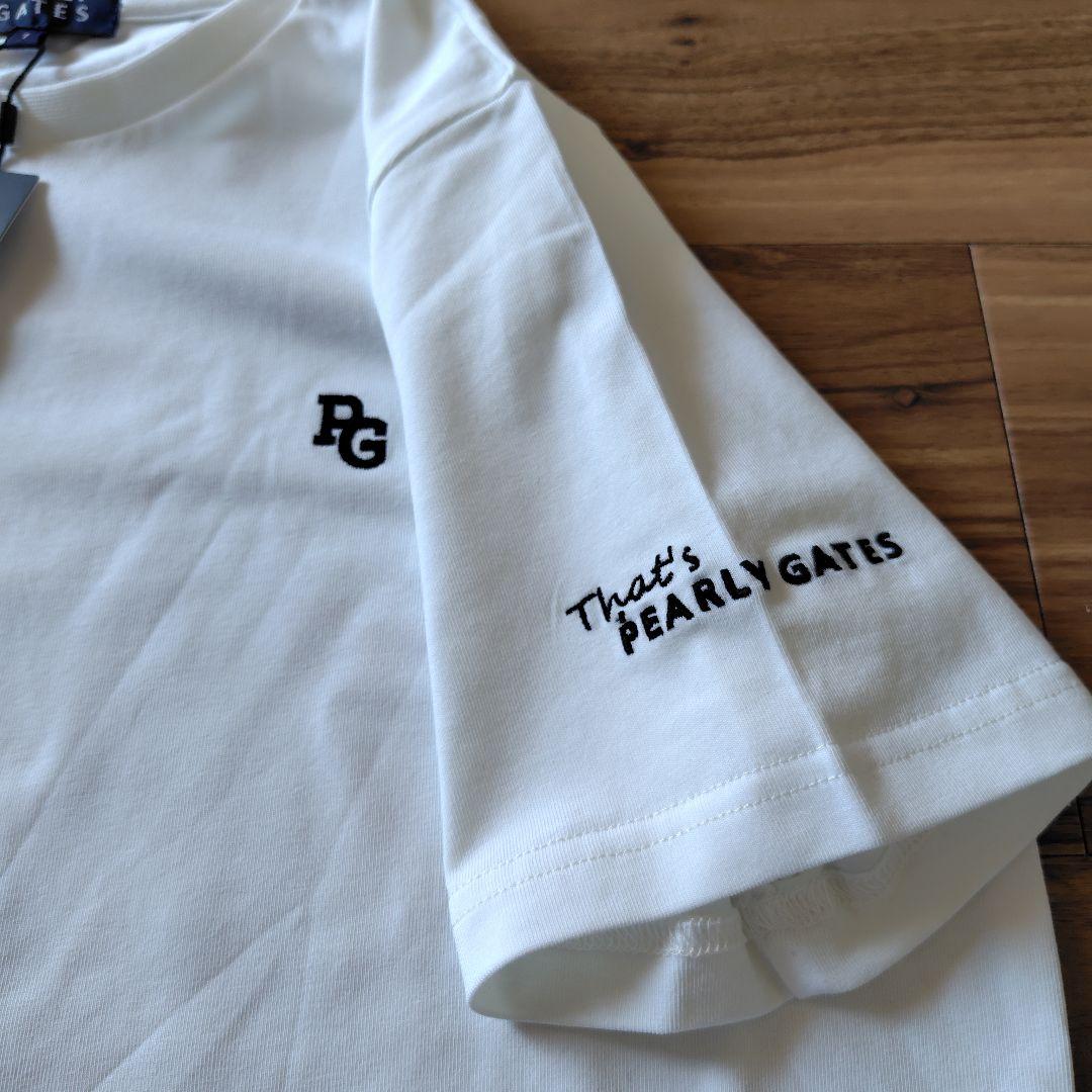 PEARLY GATES 　コットンストレッチ天竺　半袖Tシャツ　Size１