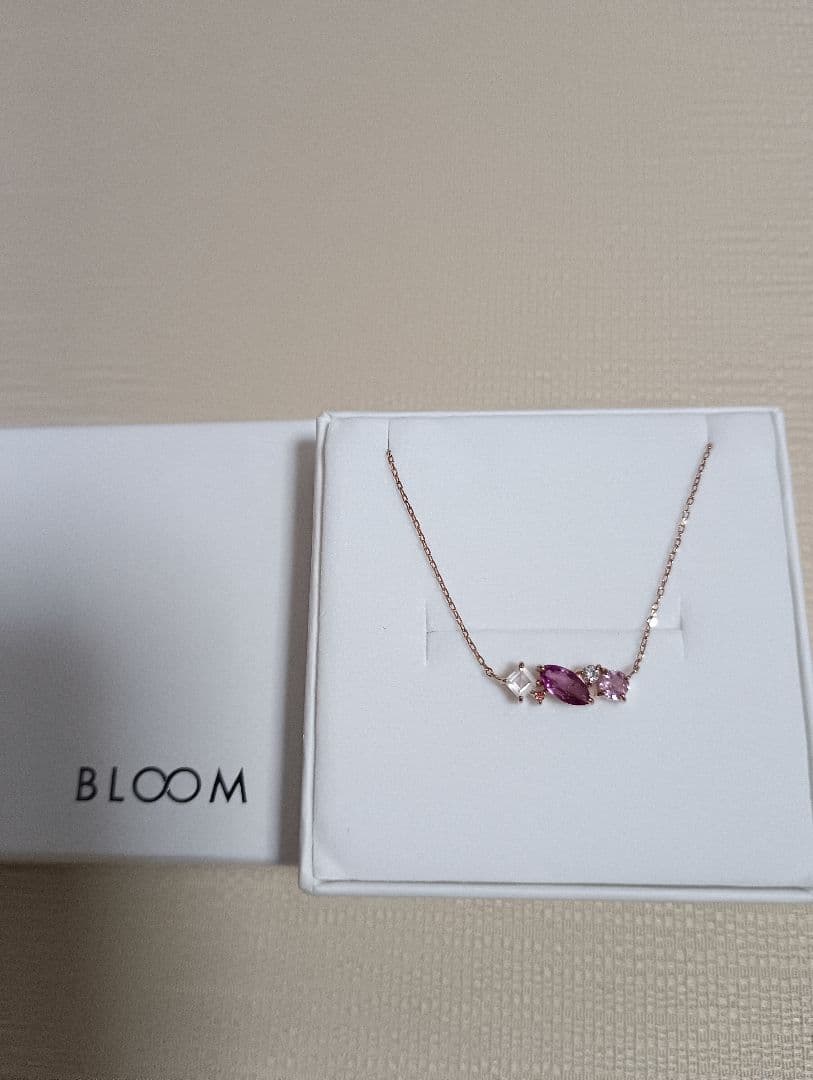 BLOOM　ブルーム　ネックレス　K10　ピンクゴールド　新品未使用