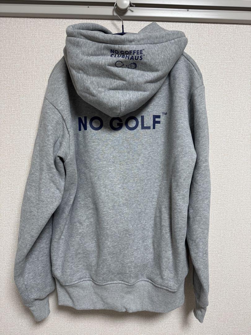 NO GOLF SWEAT HOODIE - Gray Mサイズ