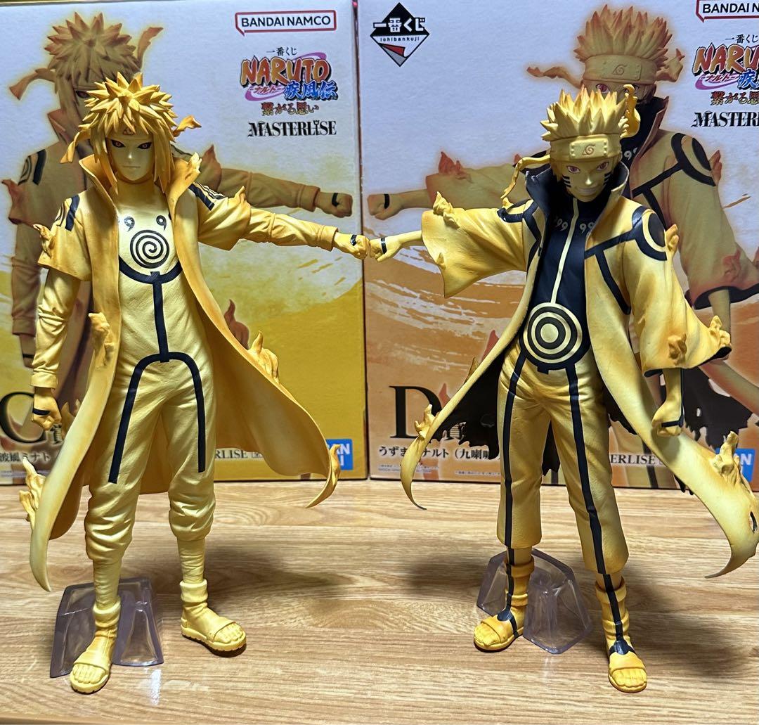最新発見 ナルト NARUTO 一番くじ 疾風伝 うずまき D賞 波風ミナト C賞 コミック・アニメ