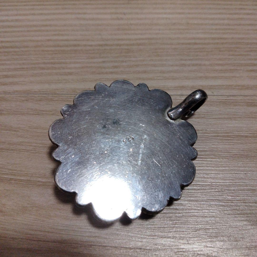 925 デザイン 珊瑚 ペンダント