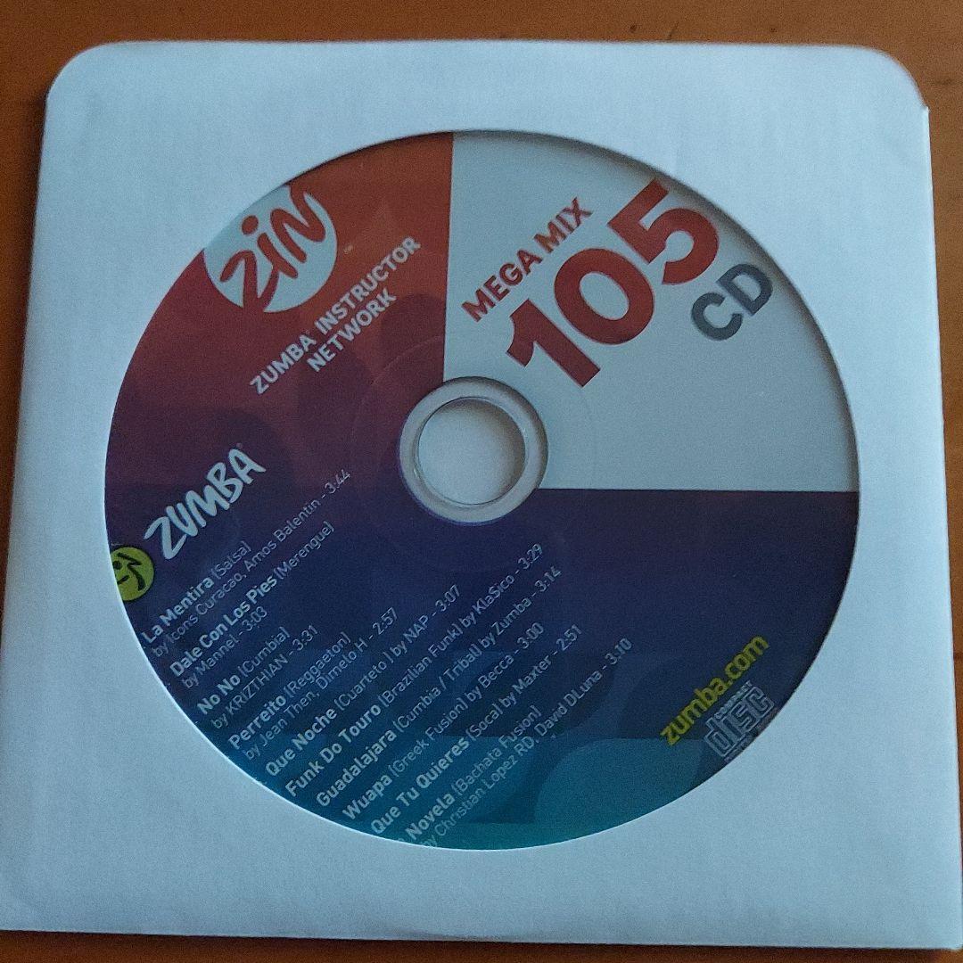 最新版 ズンバ ZUMBA MEGAMIX メガミックス 105 CD
