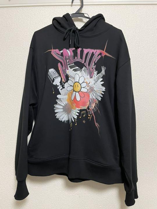 SALUTE/サルーテ』Flower Anarchy Hoodie パーカー SALUTE/サルーテ』Flower Anarchy Hoodie パーカー