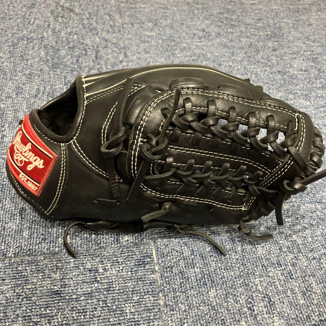 Rawlings 硬式グローブ 黒
