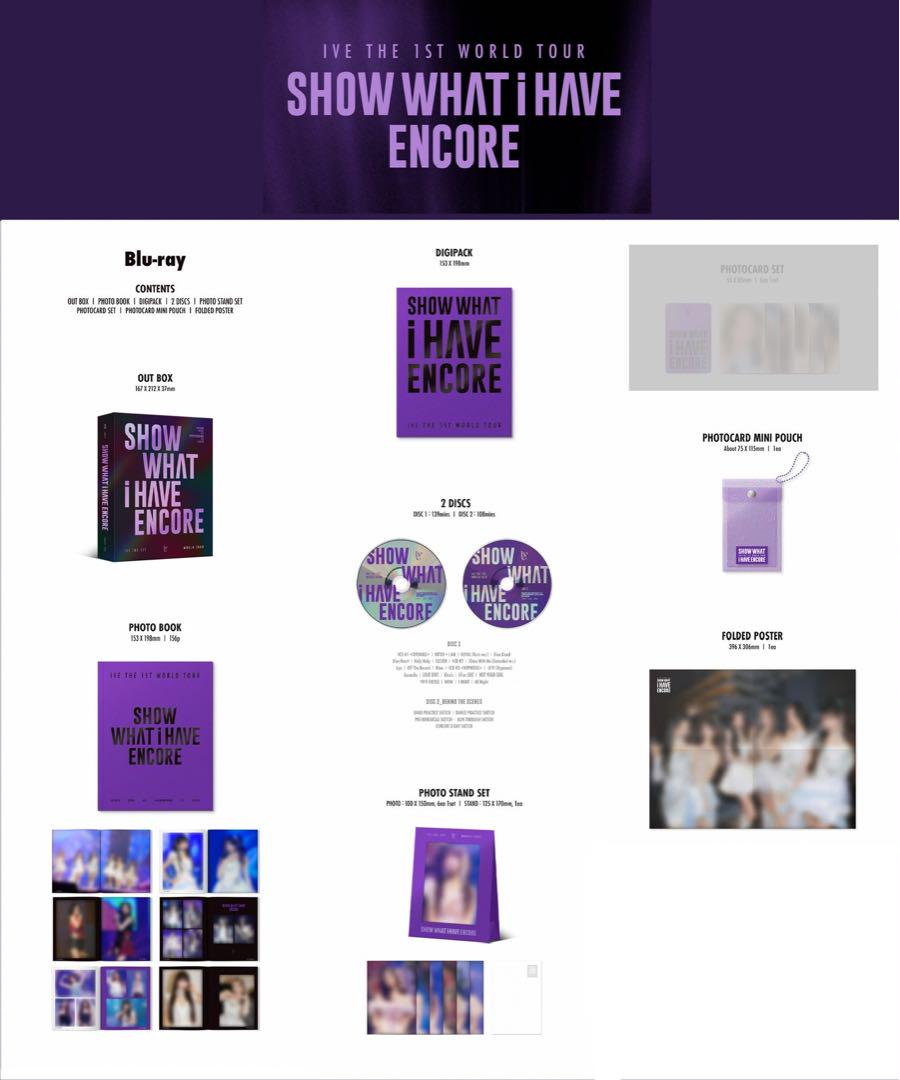 開封済】IVE SHOW WHAT I HAVE ENCORE Blu-ray - メルカリ