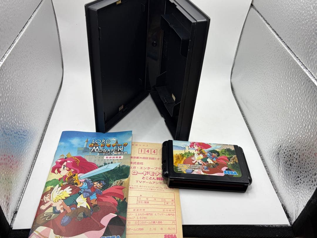 とことん戦闘伝説 箱説ハガキ付きSEGA