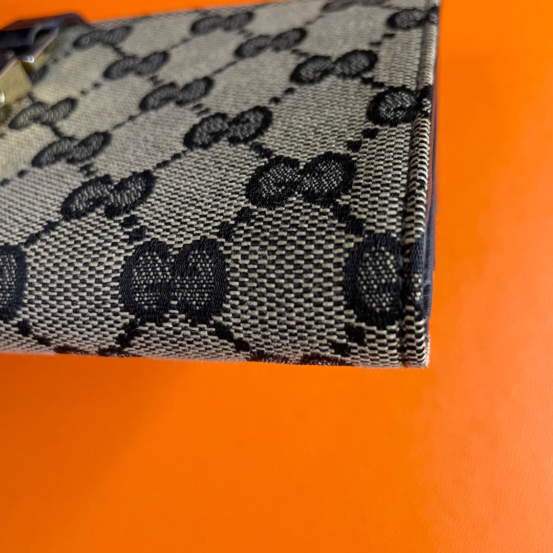 ✨美品✨GUCCI 長財布 ジャッキー GG キャンバス ロングウォレット