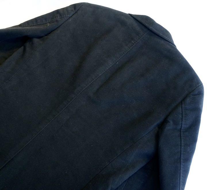 マテリアル┴ E.Z BY ZEGNA エルメネジルドゼニアコットンベロアテーラードジャケット gv4Uj-m47011165643 ダメージ