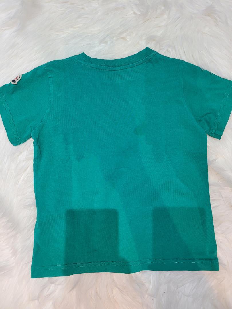 MONCLER Tシャツ ターコイズ