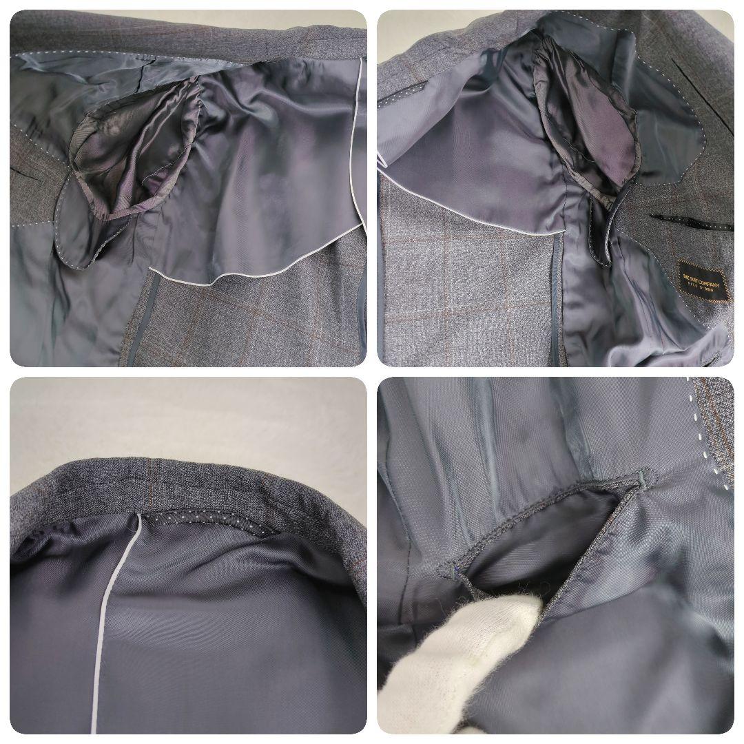 極美品✨️THE SUITS COMPANY チェック柄 3ピーススーツ