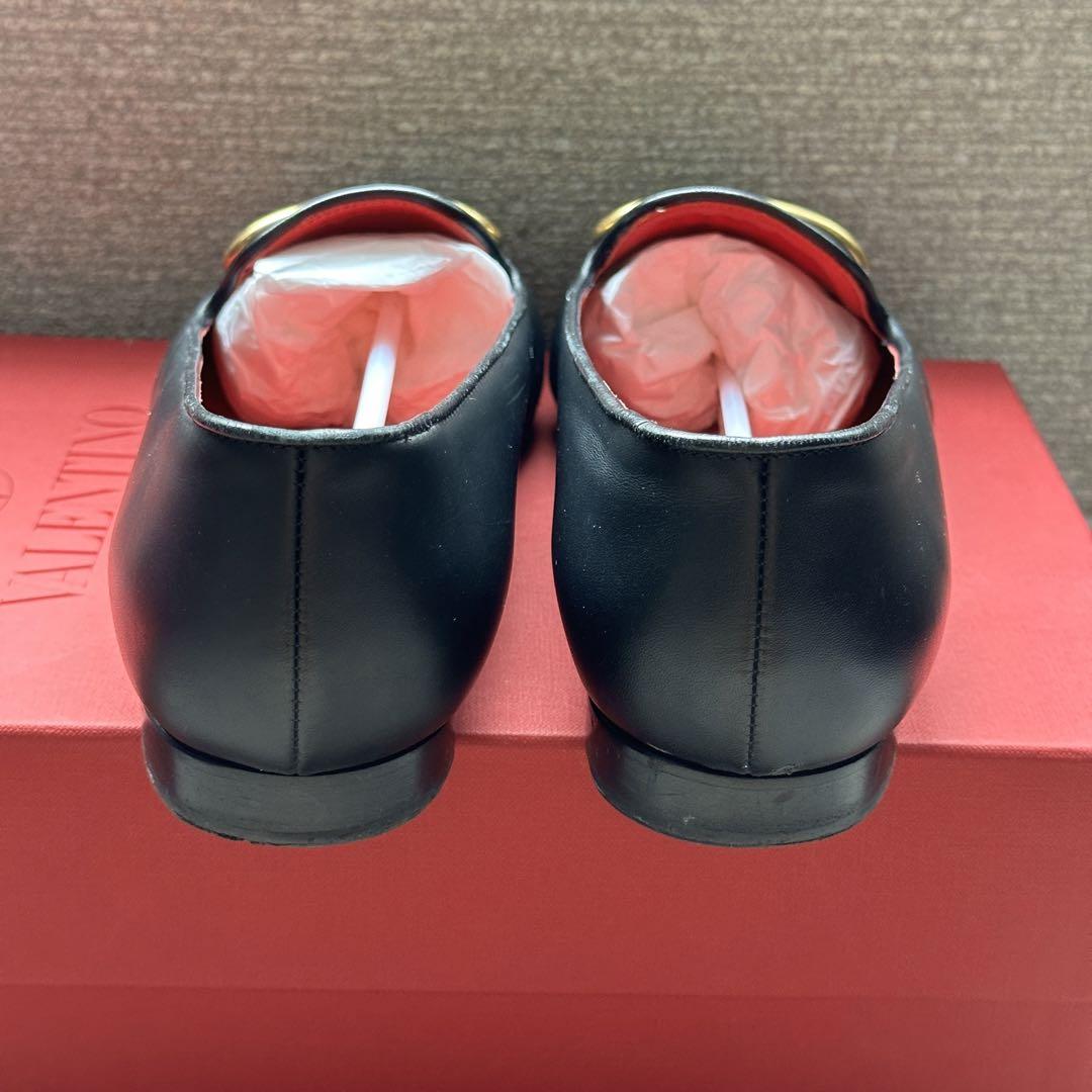 ヴァレンティノ スタッズ フラットシューズ 美品VALENTINO GARAVANI/スタッズフラットシューズ