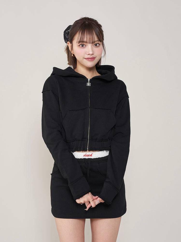 ダーリッチ DDジップスウェットパーカー 美品