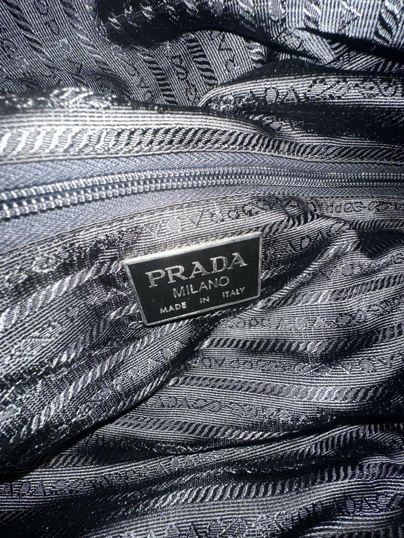 prada プラダ　黒　ナイロン　ボストンバッグ