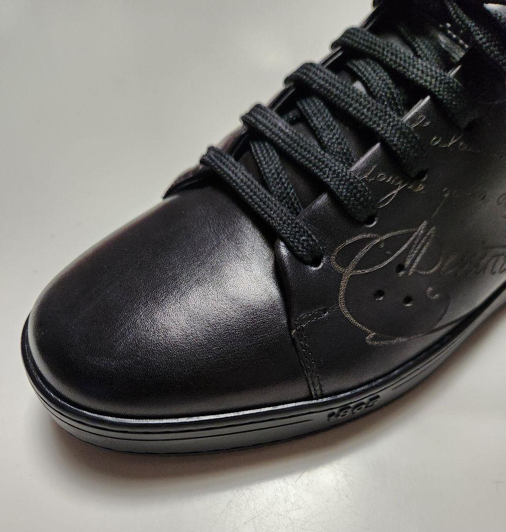 【美品】BERLUTI レザースニーカー プレイタイム スクリット 8.5 画像13