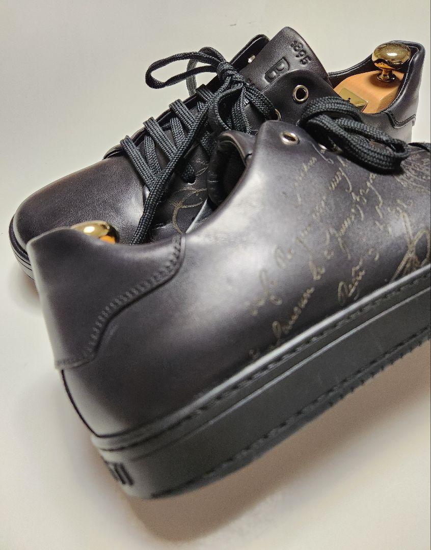 【美品】BERLUTI レザースニーカー プレイタイム スクリット 8.5 画像14