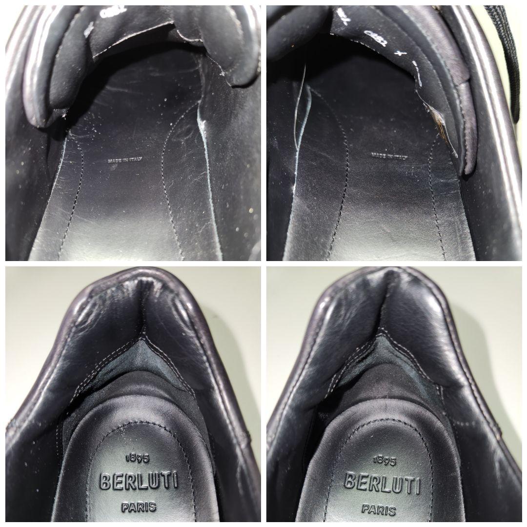 【美品】BERLUTI レザースニーカー プレイタイム スクリット 8.5 画像19