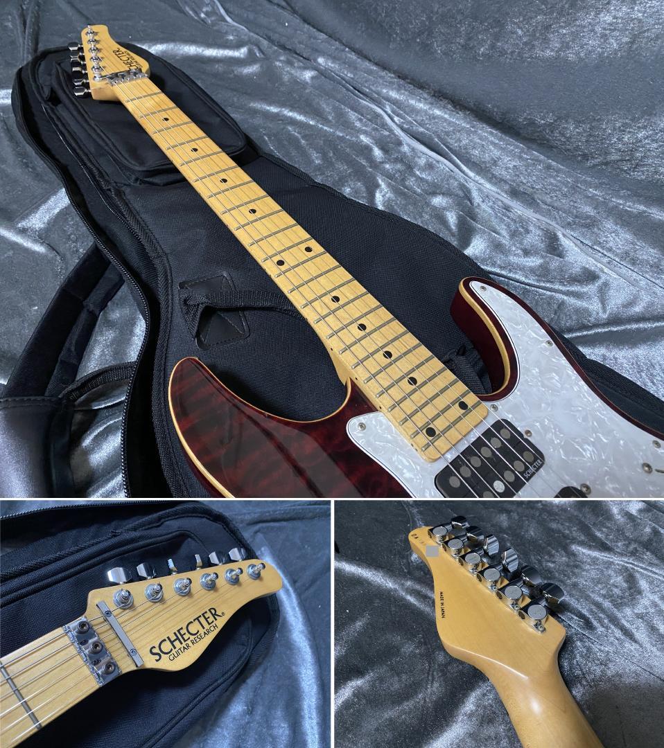 SCHECTER SD-2-24 AS 国産本格モデル！ アッシュボディ