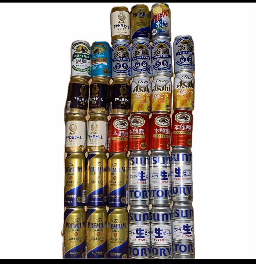 【新品】ビール、缶チューハイ、ハイボール33本セット