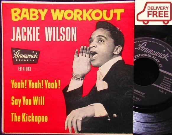 0【希少ジャケ/US原盤EP】Jackie Wilson/ジャッキー・ウィルソン
