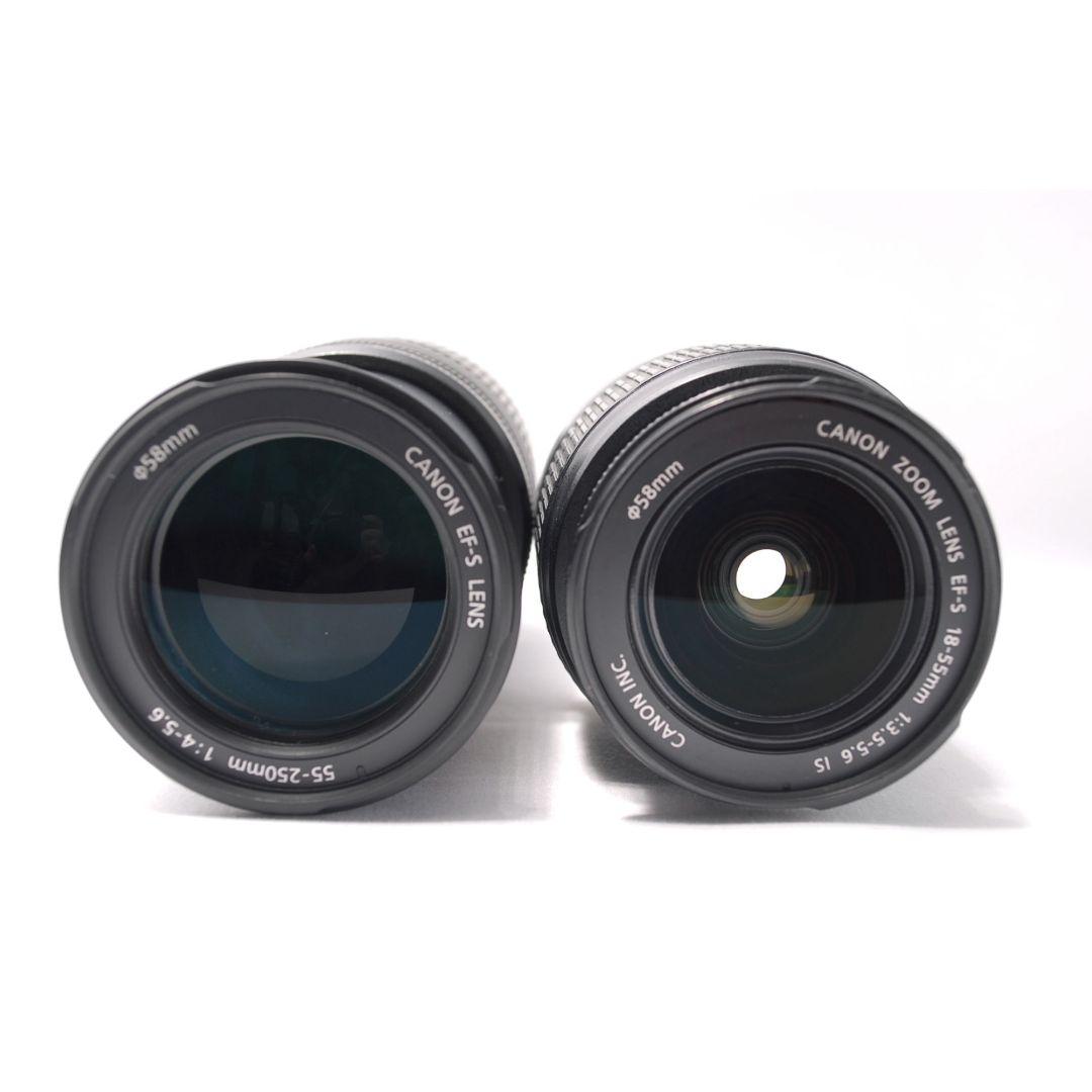 ❣手振れ補正でブレずに撮影❣Canon EF-S 55-250mm IS❣美品❣ 極美品❤️Canon EF-S 55-250mm IS II❤️手振れ補正❤️完動品❤️
