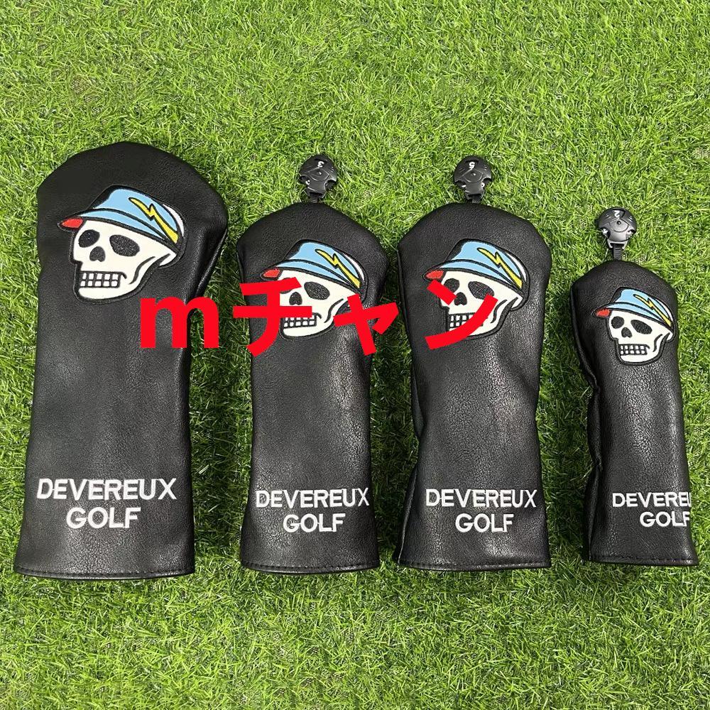 DEVEREUX GOLF ヘッドカバー 　デヴァローゴルフ 4点セット