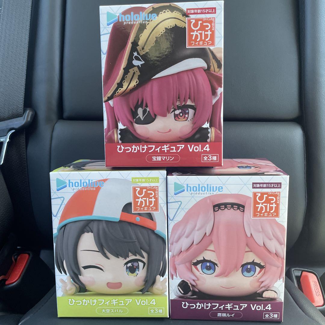 『ホロライブ』ひっかけフィギュア Vol.4 3個セット