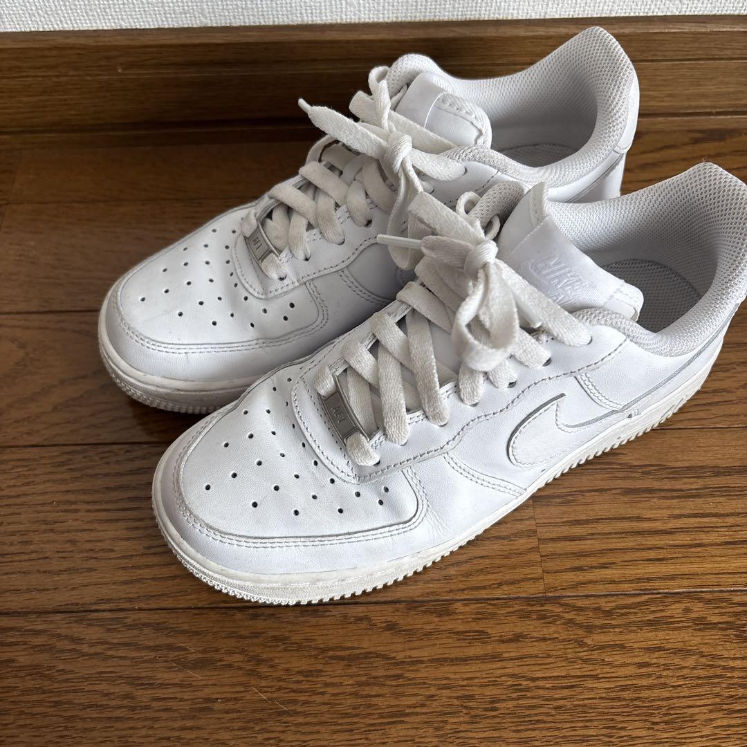 Nike Air Force 1 ホワイト　24.5 美品