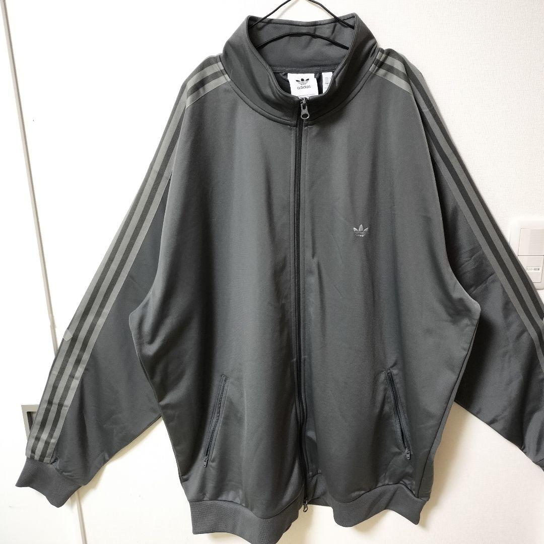 アディダス 灰 ベッケンバウアー ルーズ トラックジャケット ジャージ 3XL