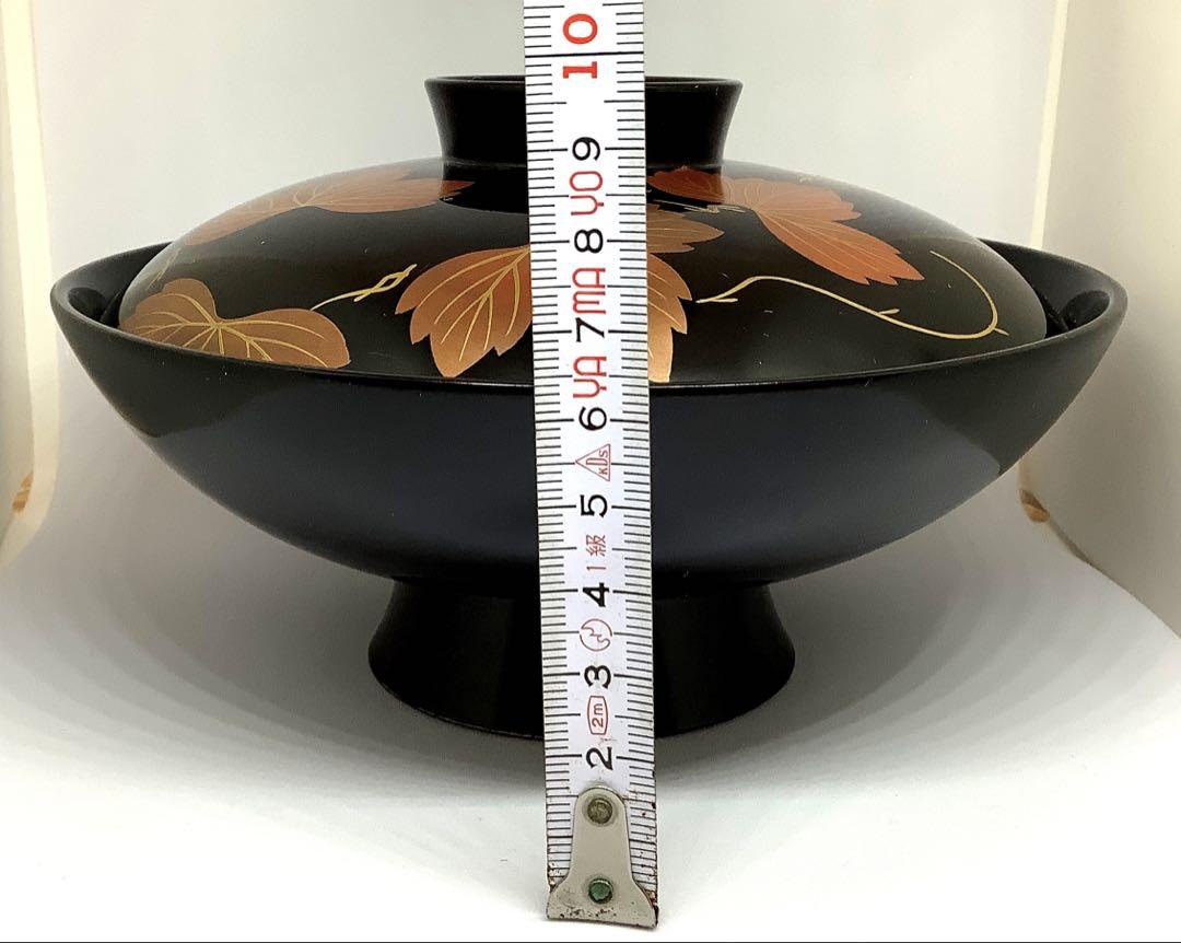 【美品自宅保管品】輪島塗　蓋付き煮物椀10客セット