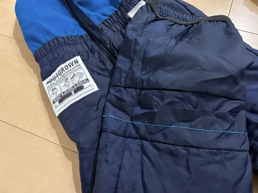 コロンビア子供用スキーウェアセット　つなぎ、keenブーツ、バラクラバ、靴下