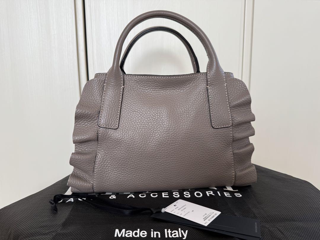 RIPANI リパーニトートバッグ フリルレザー 2way 8602